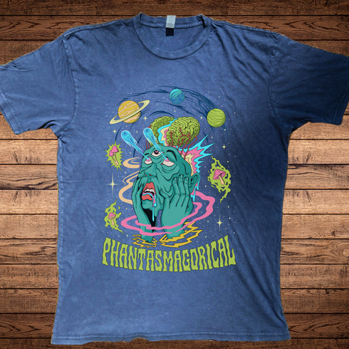 Intergalactic Mind Melt Premium Mineral Wash Vintage Unisex Tee